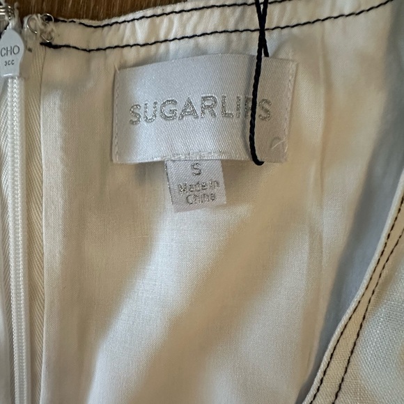 Sugarlips Linen Jumpsuit S NWT - Picture 6 of 7